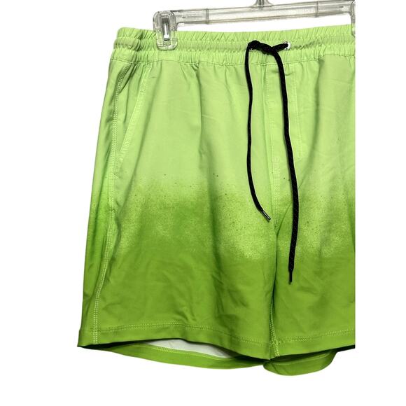 Hurley Block Party Boardshorts Adjustable Drawstring Ombre Green Men's XXL NWT - Picture 2 of 9
